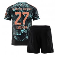 Maglia Calcio Bayern Munich Konrad Laimer #27 Seconda Divisa Bambino 2024-25 Manica Corta (+ pantaloncini)